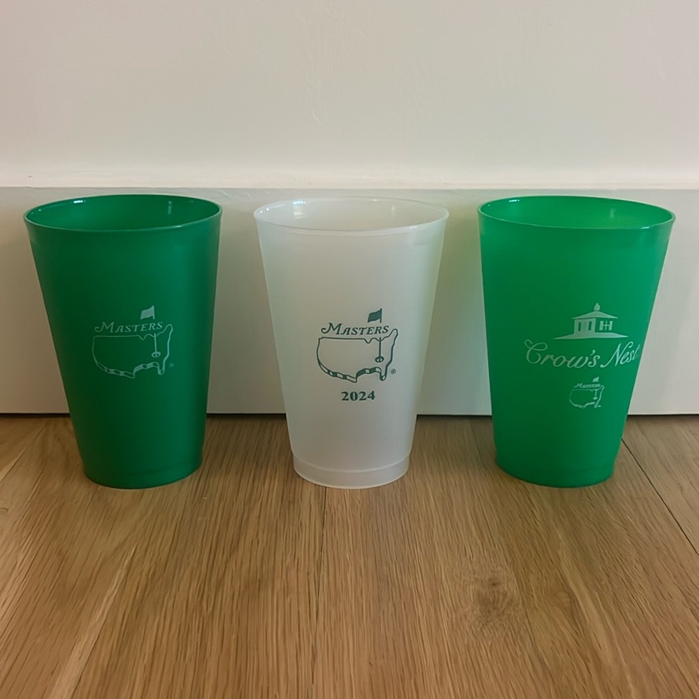 Set of 3 - 2024 Masters Cups